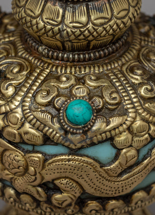 Flower Vases For Home Decor | Gemstones Embedded