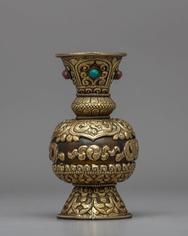 TIbetan Flower Vase