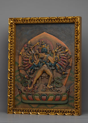 Cakrasamvara Relief Art | Buddhist Himalayan Art