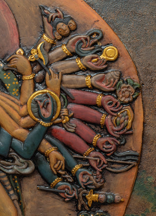Cakrasamvara Relief Art | Buddhist Himalayan Art