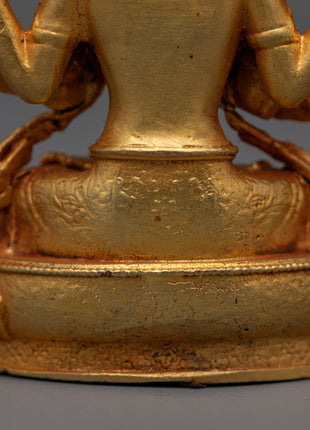 Chenresig Statue | Handmade Bodhisattva Deity of Compassion