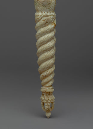 Snake Wine Skull Headed Tibetan Phurba | Traditionally Hand-Carved On Buffalo Bone