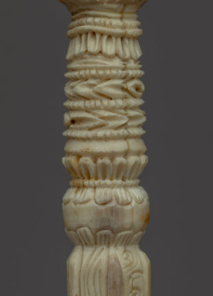 Hand Carved Single Skull Headed Phurba | Traditional Buddhist Ritual Dagger