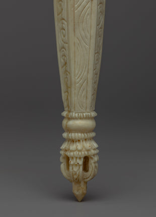 Hand Carved Single Skull Headed Phurba | Traditional Buddhist Ritual Dagger