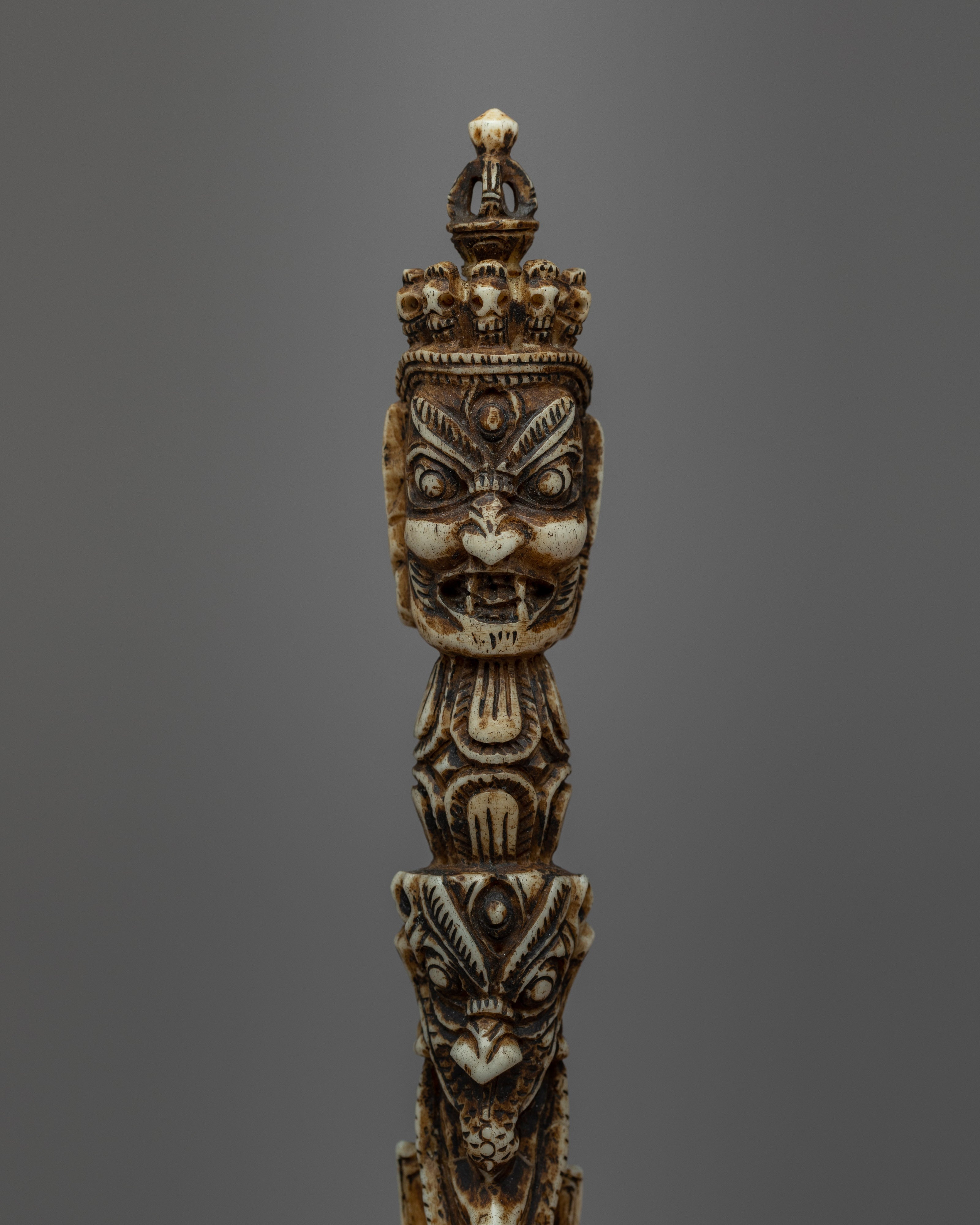 Small Bone Phurba | Tibetan Dagger