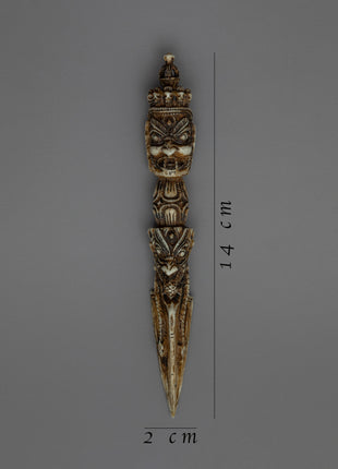 Small Bone Phurba | Tibetan Dagger