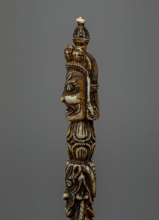 Small Bone Phurba | Tibetan Dagger