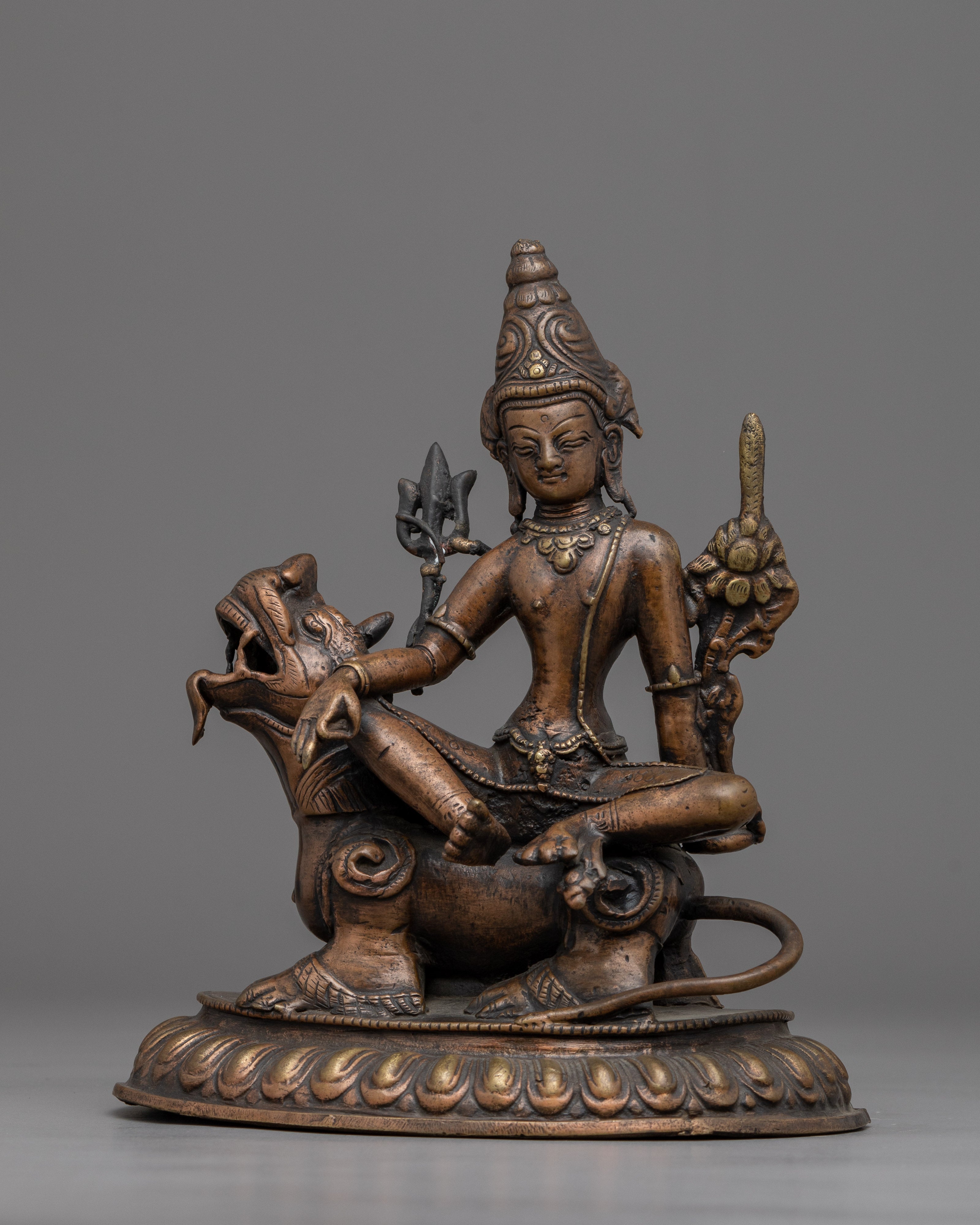 Avalokiteshvara Simhanada Statue | Buddhist Home Decor