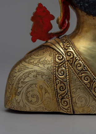 Buddha Head Decor | Handcrafted Buddhist Statue for Meditation