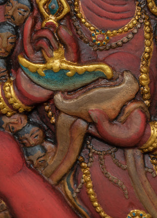 Wall Relief Art of Dorje Phagmo | Himalayan Art Work