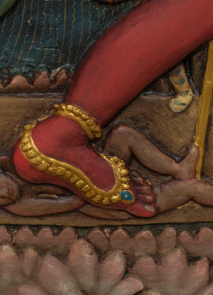 Wall Relief Art of Dorje Phagmo | Himalayan Art Work