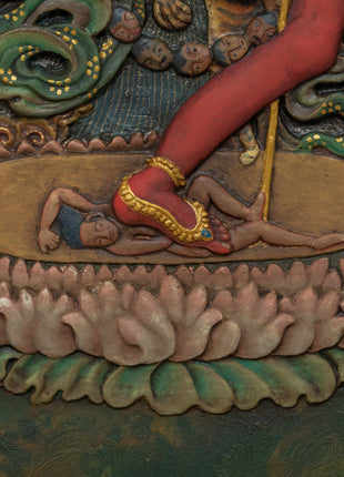 Wall Relief Art of Dorje Phagmo | Himalayan Art Work
