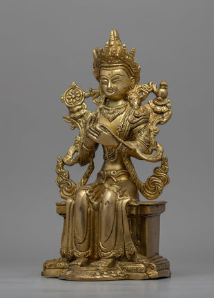 Maitreya Buddha Statue | Traditionally Made in Nepal