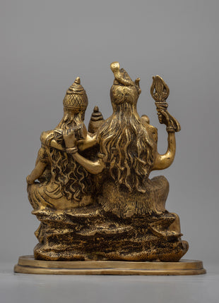 Lord Shiva and Family Statue | Himalayan Art Work