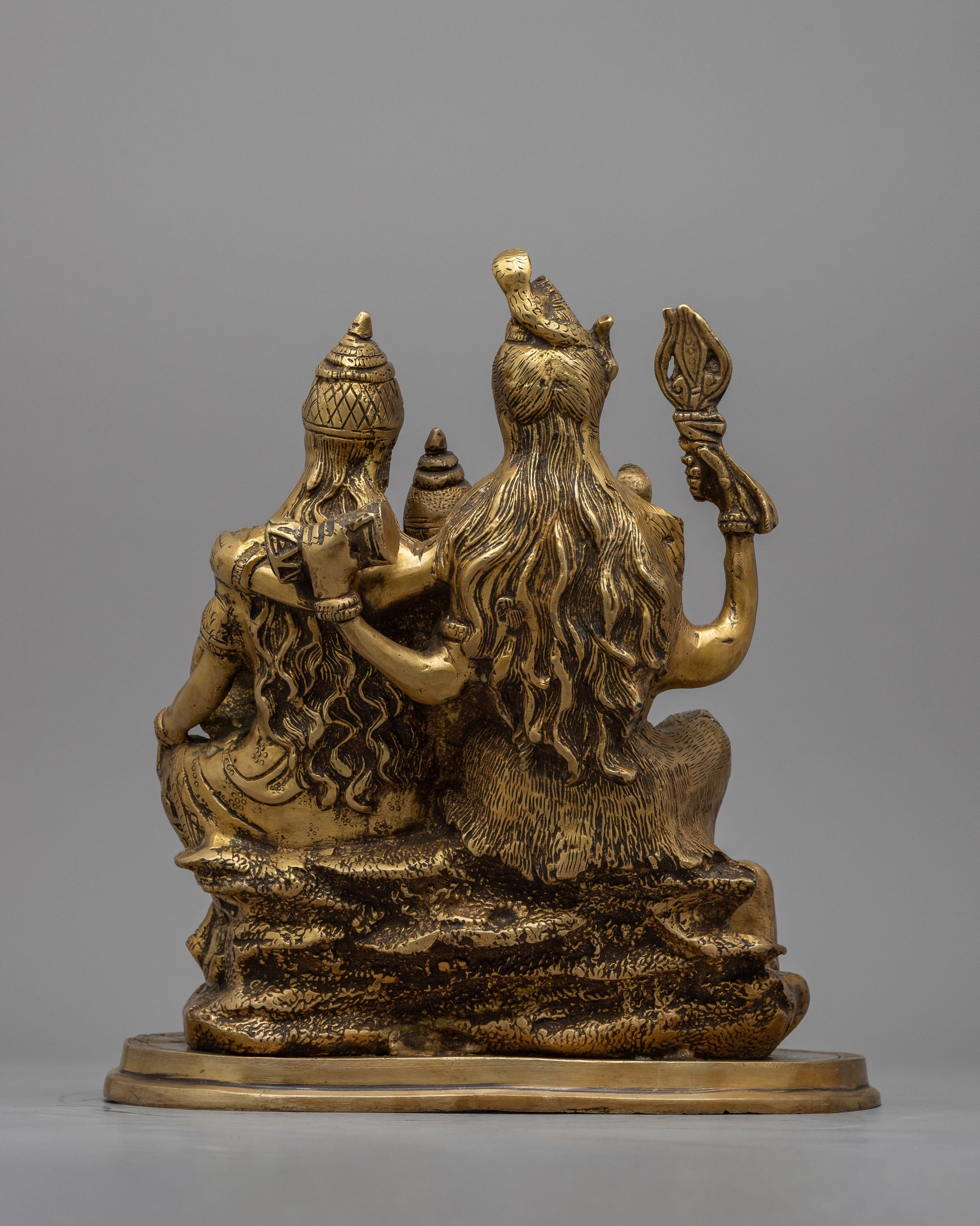 Lord Shiva and Family Statue | Himalayan Art Work