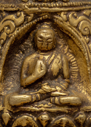 Stupa Shape Ghanta | Handcrafted Brass Bell