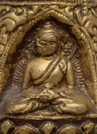 Stupa Shape Ghanta | Handcrafted Brass Bell