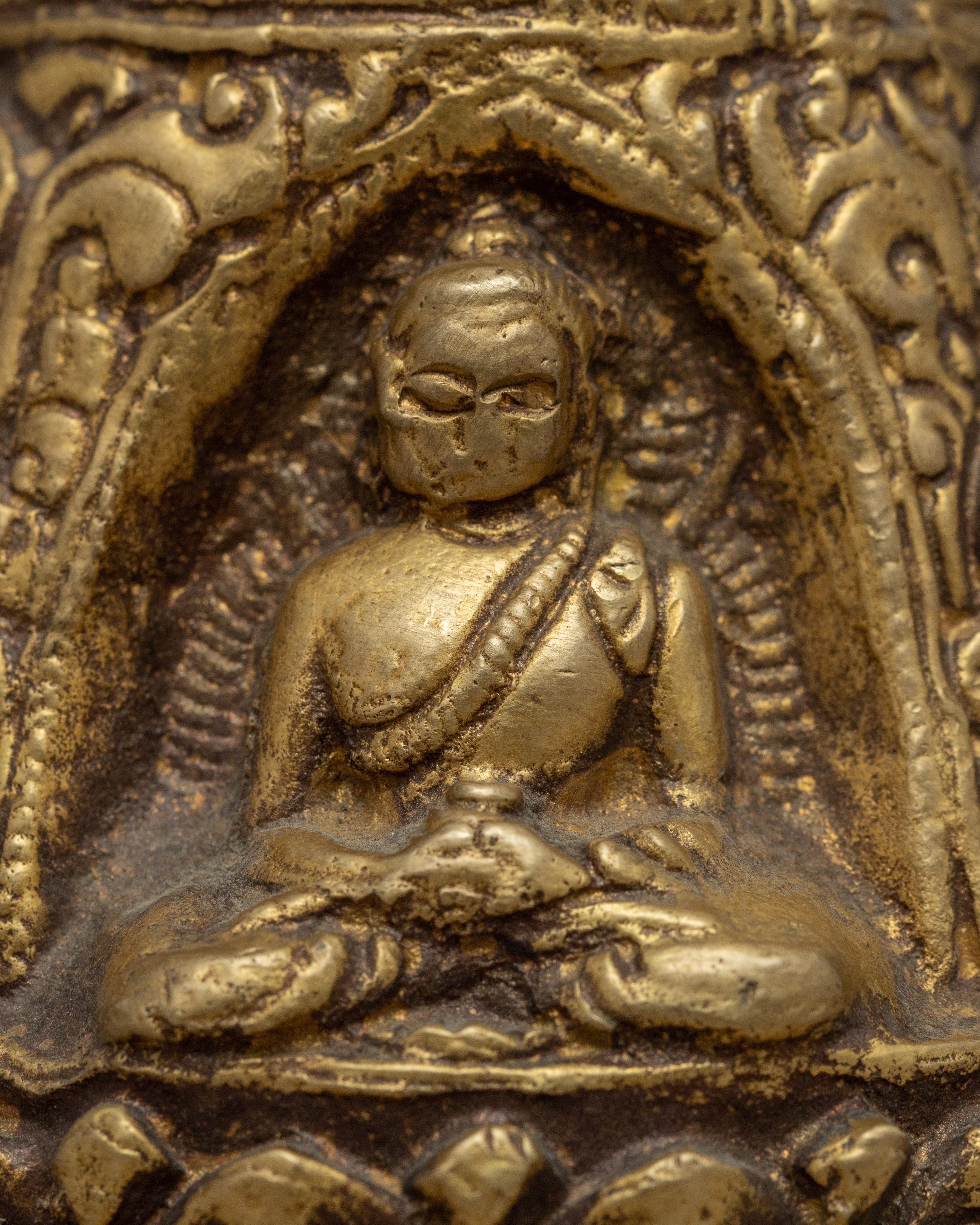 Stupa Shape Ghanta | Handcrafted Brass Bell