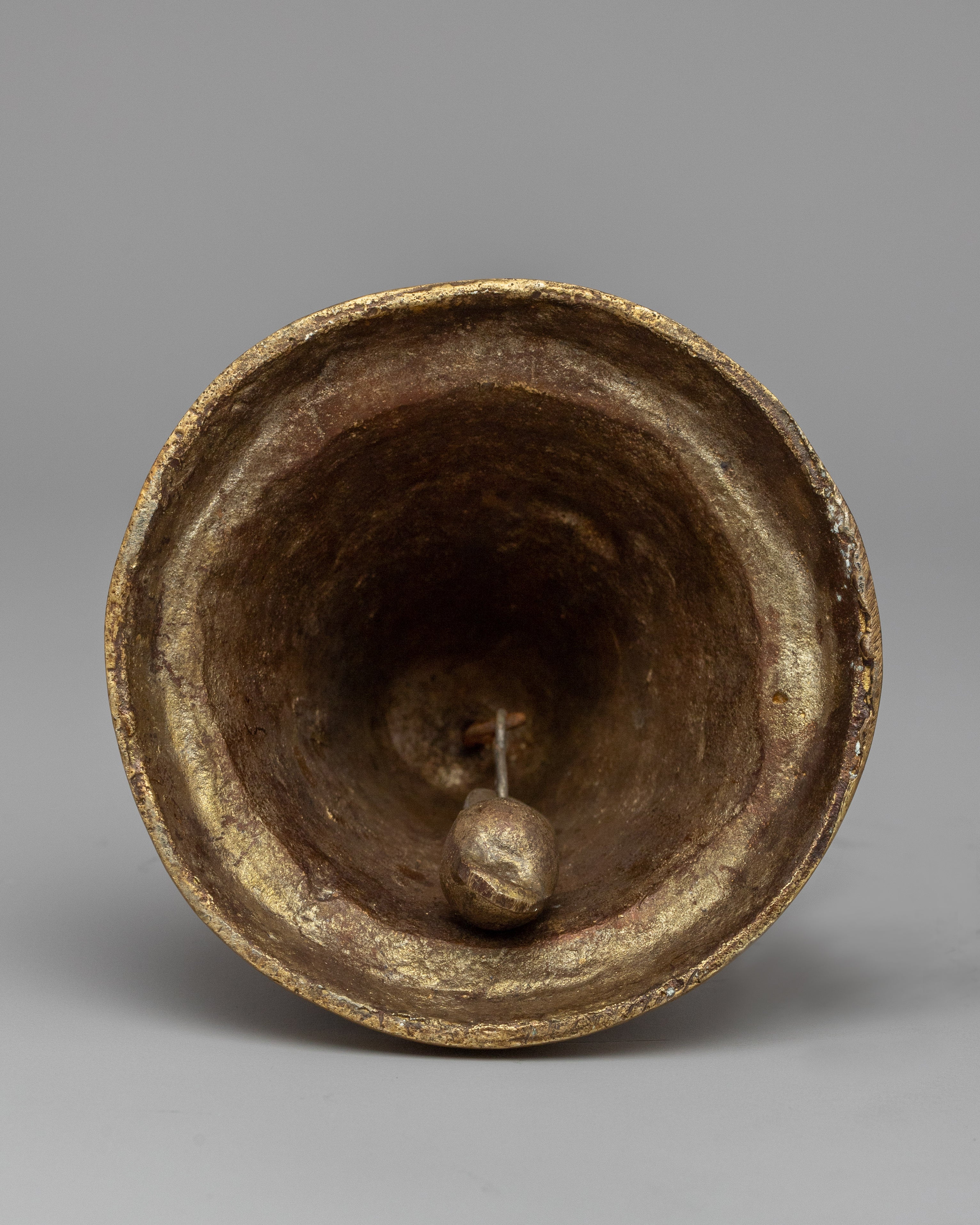 Stupa Shape Ghanta | Handcrafted Brass Bell