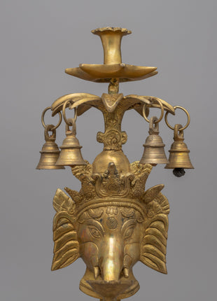 Ganesh Butter Lamp | Buddhist Art