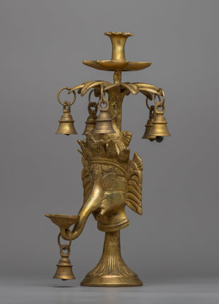 Ganesh Butter Lamp | Buddhist Art