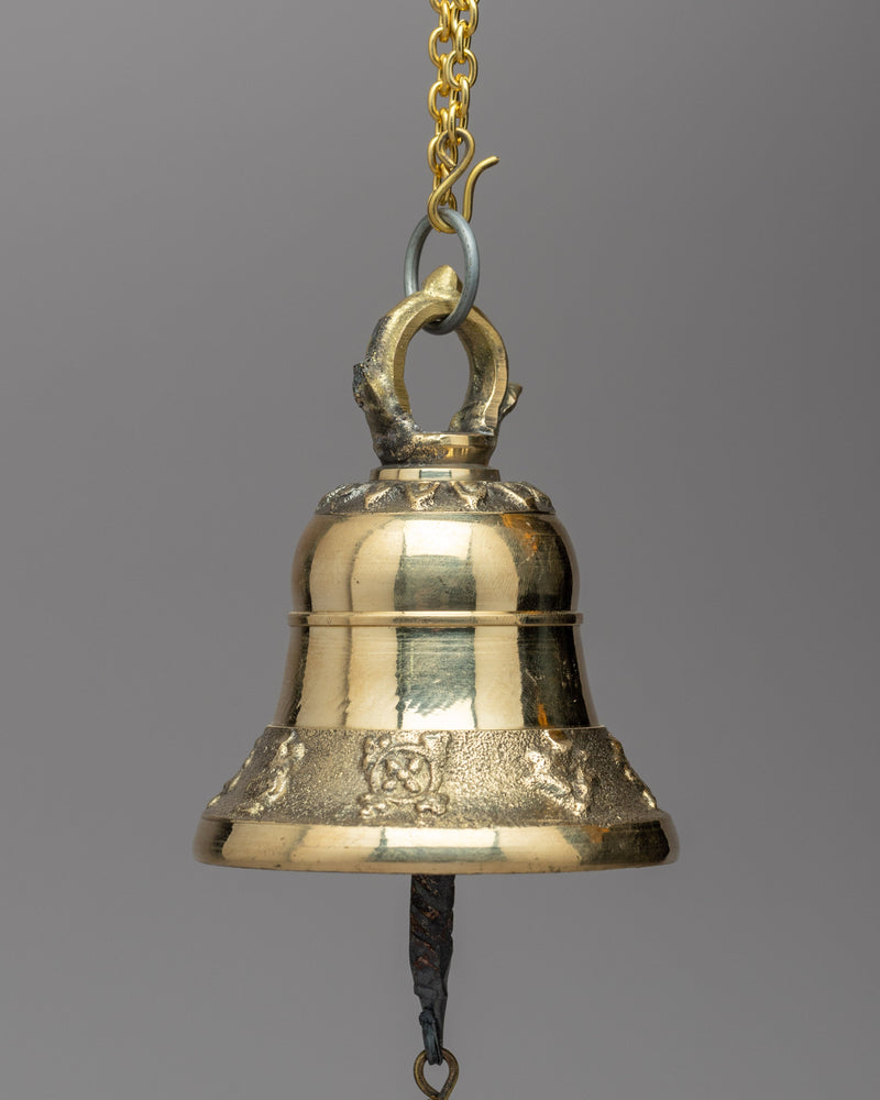 Brass Hanging Bell | Handmade in Nepal