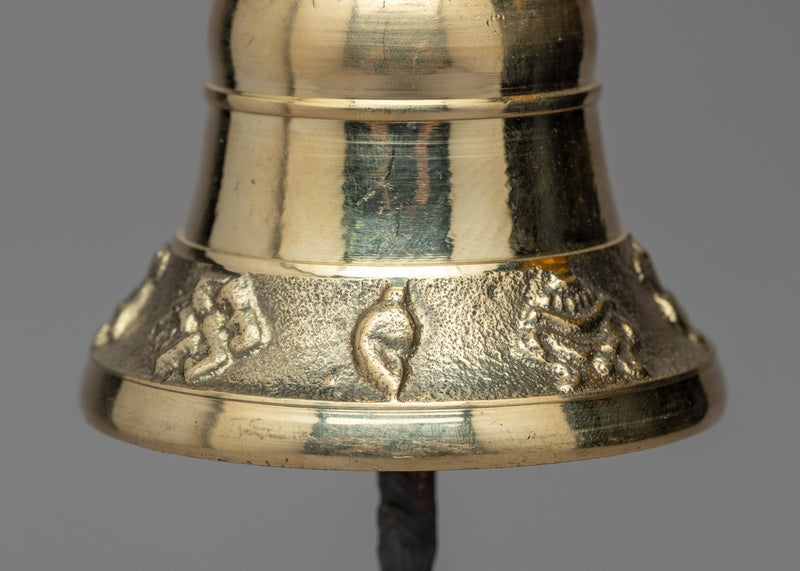 Brass Hanging Bell | Handmade in Nepal