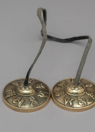 Mantra-crafted Tibetan Tingsha | Sound healing