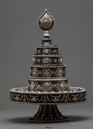 Newari Puja Mandala Set | Buddhist Ritual Items |
