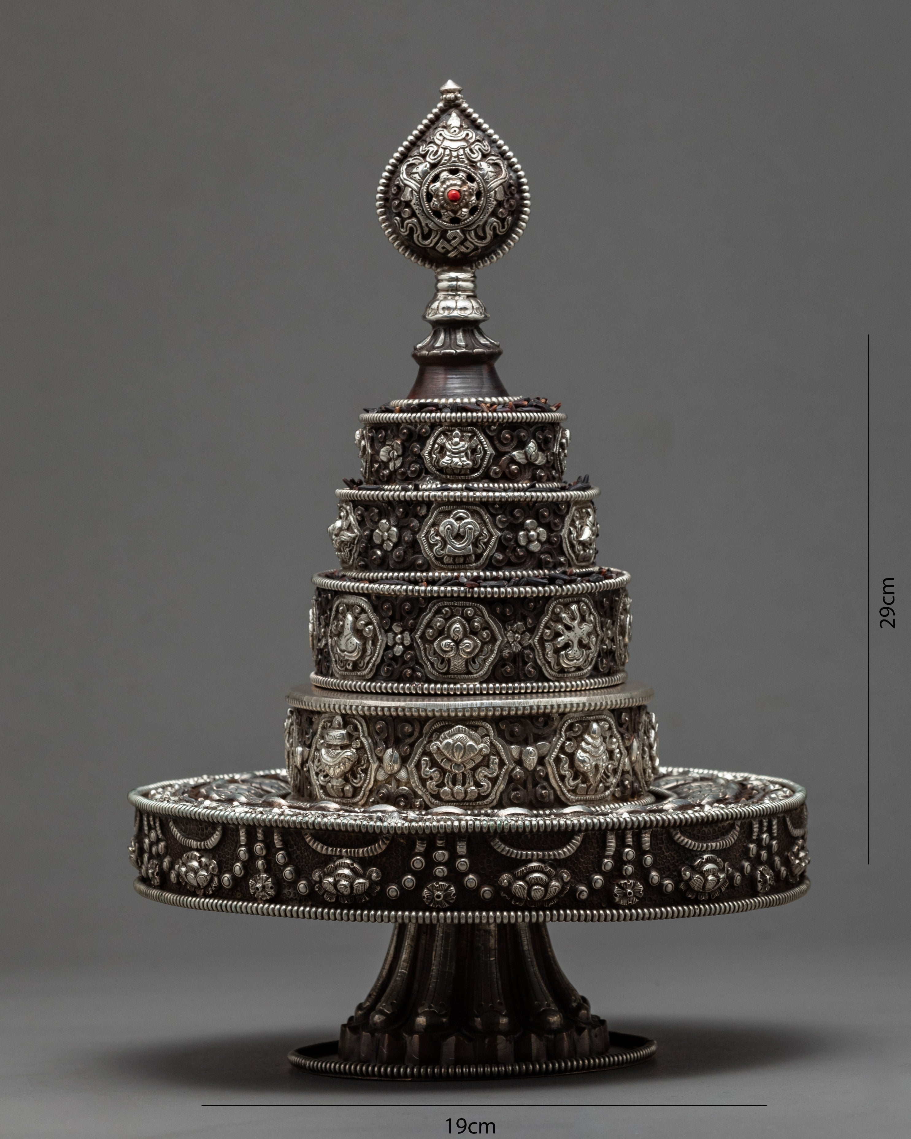 Newari Puja Mandala Set | Buddhist Ritual Items |