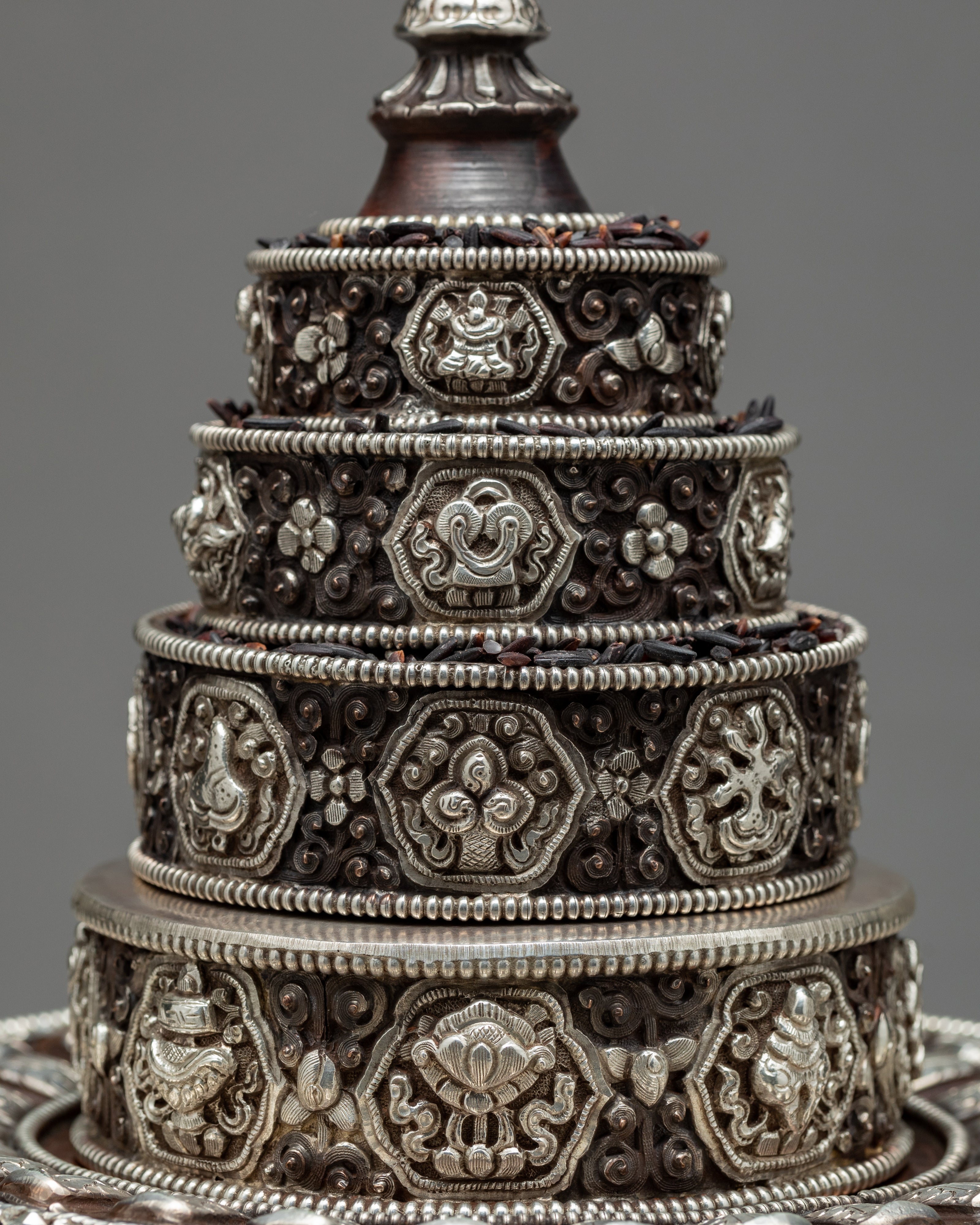 Newari Puja Mandala Set | Buddhist Ritual Items |
