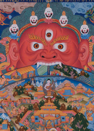 Bhavachakra Thangka | Wall Hanging Decorations