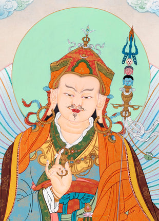 Guru Sangey Thangka | Eight Manifestations of Padmasambhava