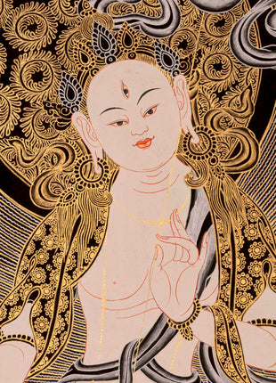 Bodhisattva White Tara | Tibetan Thangka Painting