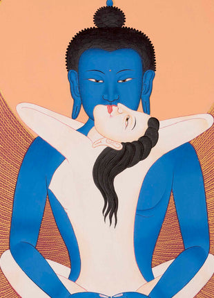 Samantabhadra Bodhisattva Thangka | Aspiration Prayer Buddha