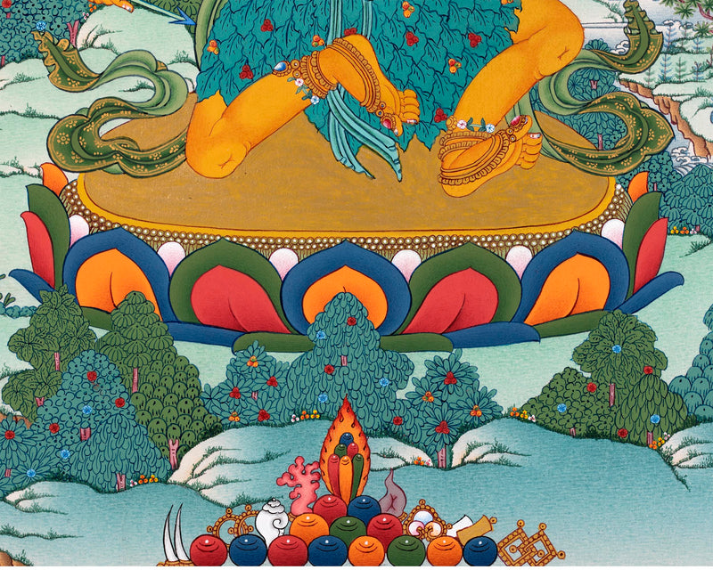 Parnashavari Thangka | The Healing Dakini