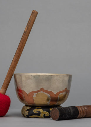 Tibetan Singing Bowls Healing Therapy | Traditional Bowls For Tibetan Buddhist Shrine