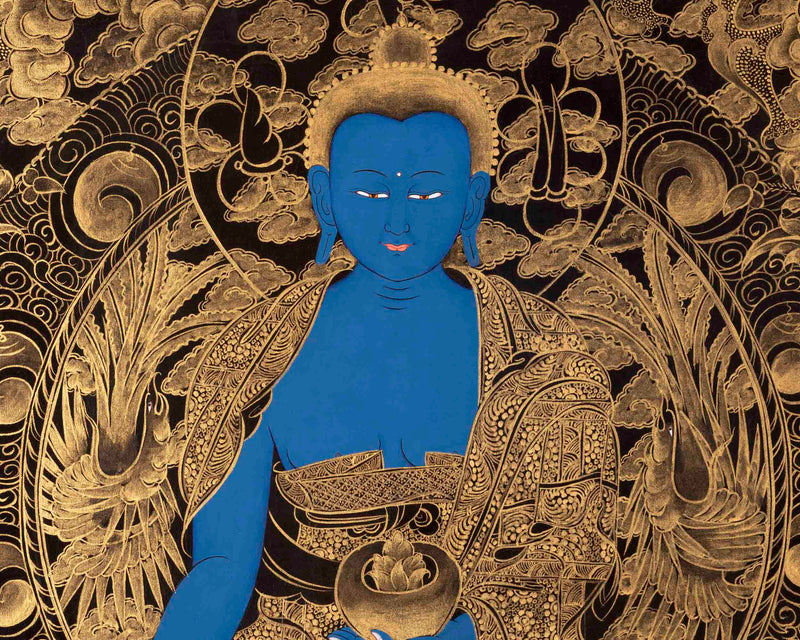 Medicine Buddha | Healing Buddha | Traditional Tibetan Thangka