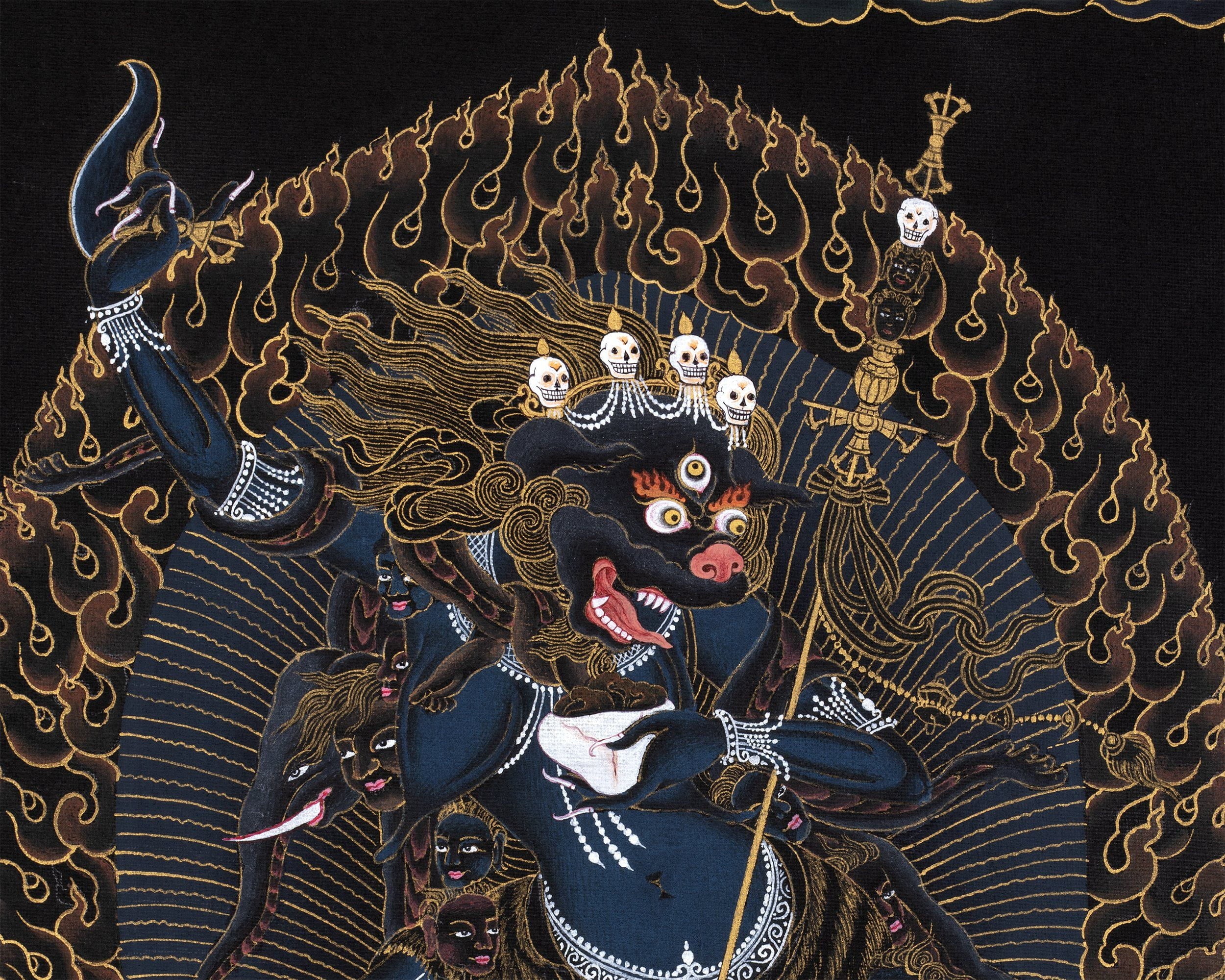 simhamukha thangka