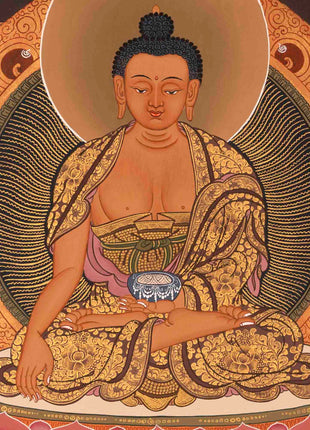 Buddhist Shakyamuni Buddha | Religious Buddhist Paint