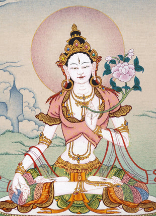 white tara thnagka