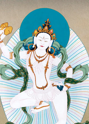 Machig Labdron Chod | Buddhist Painting Thangka | Yogini