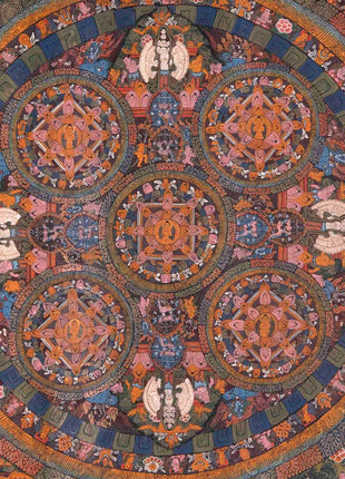 Vintage Buddha Mandala | Wall Hanging