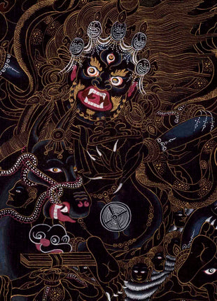 Palden Lhamo Thangka | Traditional Tibetan Art | Wall Decors