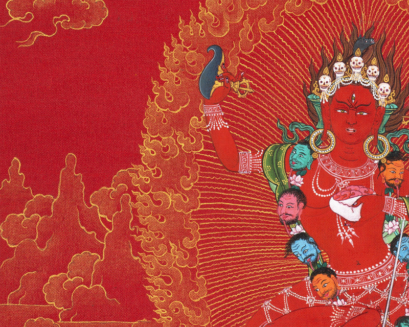 Vajravarahi | Dorje Phagmo Thangka | Tibetan Thangka