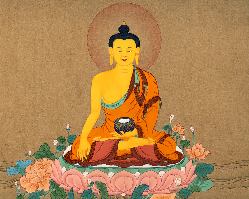 buddha shakyamuni thangka 
