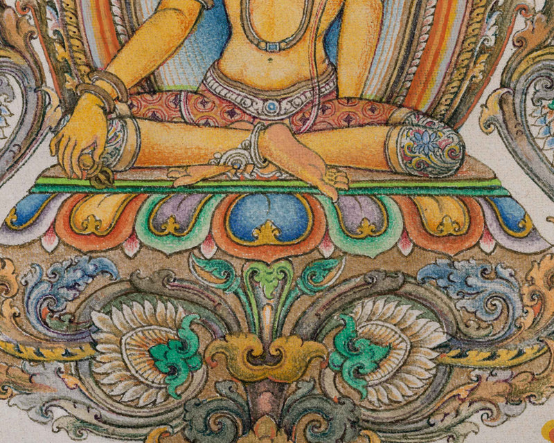 High-Quality Print Of Indra God | Indra The Lord Of Heaven | Himalayan Art