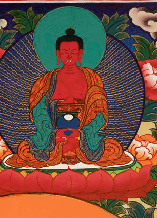 Buddhist Green Tara Thangka | Handpainted Artworks | Wall Decors