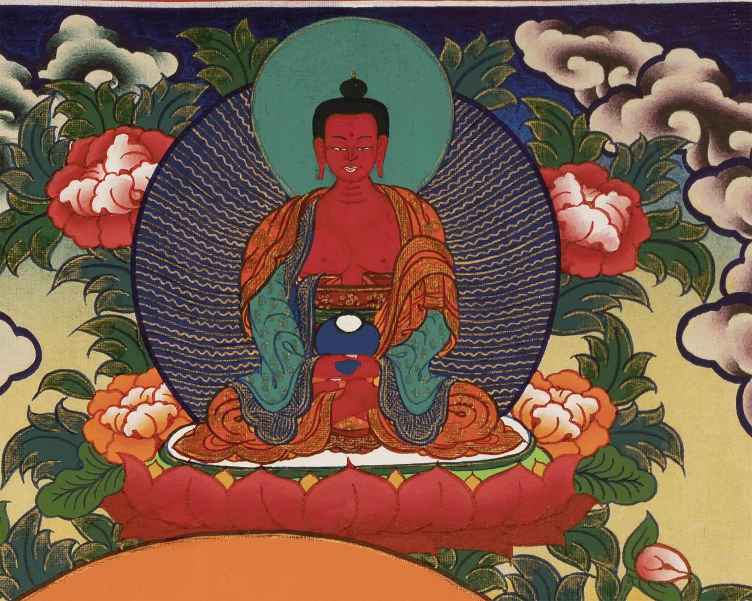 Buddhist Green Tara Thangka | Handpainted Artworks | Wall Decors