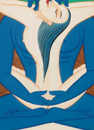 Samantabhadra Buddha Thangka | Wall Hanging Art